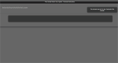 Desktop Screenshot of lelandchurchofchrist.com